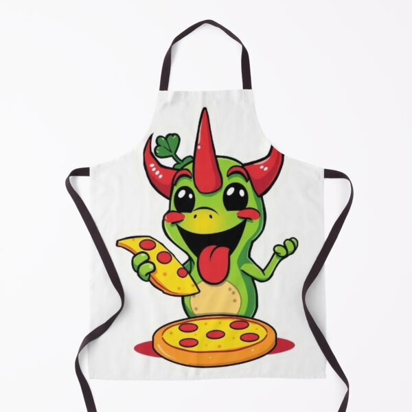 Item preview, Funny Cornicello Eating Pizza designed and sold by MystiColo.