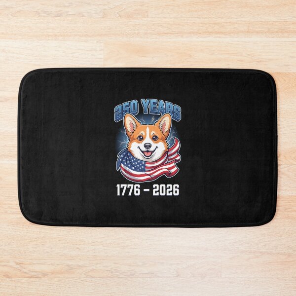 Item preview, 250 Years America Corgi Flag designed and sold by yartyartyart.