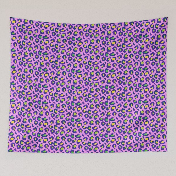 Item preview, Leopard Print Purple and Pink designed and sold by Red Moon Rising.