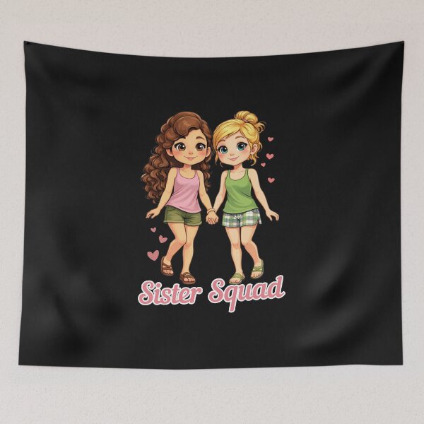 Item preview, Sister Squad – Cute Matching Sisters Best Friends Design designed and sold by Silaris Designs.