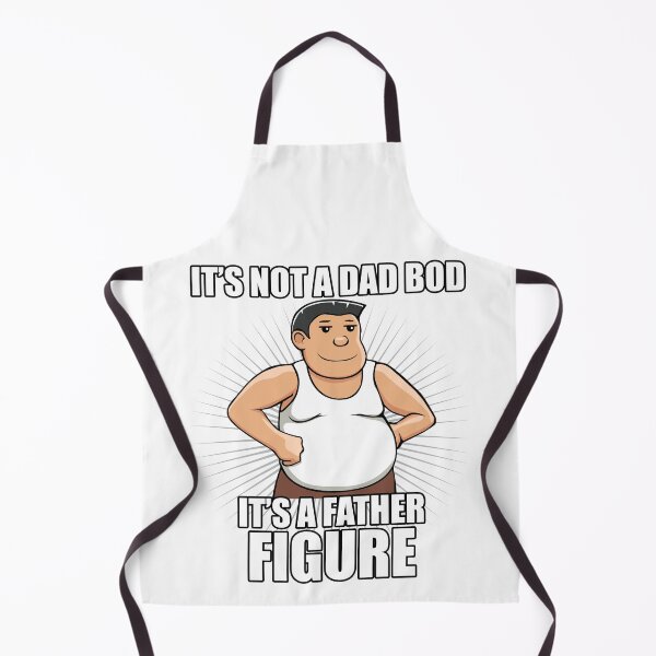 Item preview, Not A Dad Bod, A Father Figure Funny Design designed and sold by Jaudaux Designs.