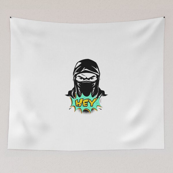 Item preview, Masked Ninja Street Art Comic Style designed and sold by nezar1811.