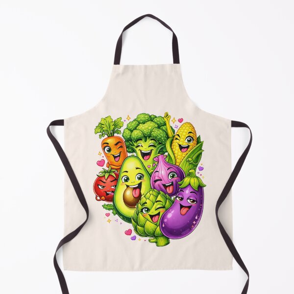 Item preview, Cute Kawaii Veggie Squad - Celebrating Healthy Food designed and sold by Myra365Art.