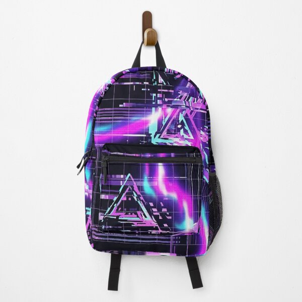Item preview, Digital Glitch Abstract – Cyberpunk Neon Data Corruption Gaming Art designed and sold by CattlettArt.
