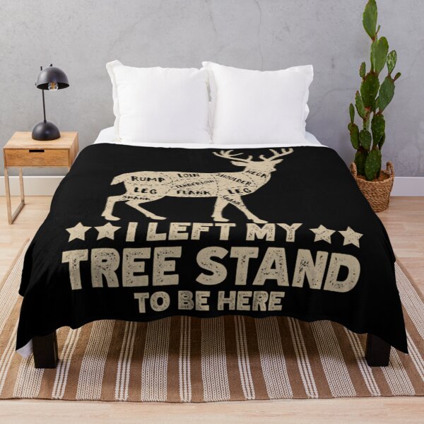 Item preview, I Left My Tree Stand To Be Here. Funny Deer Hunting Lover designed and sold by NosuriHanArt.