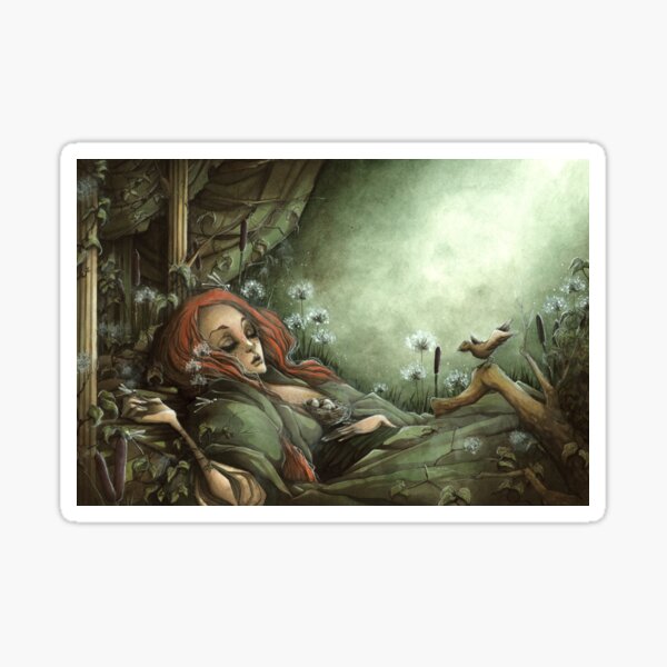 Sleeping Beauty Sticker