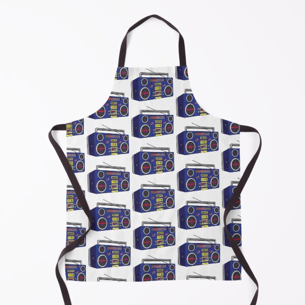Item preview, Vintage Boombox Hip Hop Graphic Tee (Dark Cornflower Blue + Violet Magican Colorway) – Old School Ghetto Blaster Y2K Streetwear T-Shirt designed and sold by analogdigitalvz.