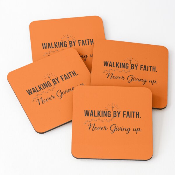Item preview, Walking by Faith — Never Giving Up | Personal Growth & Inspiration designed and sold by HopeFilled Ink.
