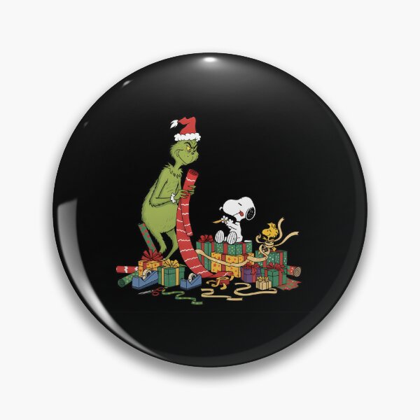 Item preview, Snoopy Woodstock And Grinch merry christmas designed and sold by JonathalIngham.