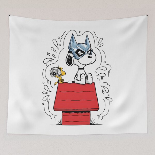 Item preview, Snoopy And Woodstock MfDoom Cartoon designed and sold by JonathalIngham.