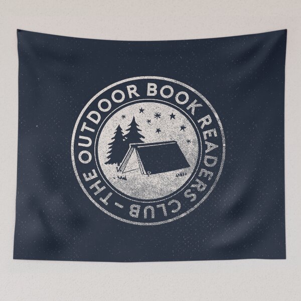 Item preview, Outdoor Book Readers Club logo designed and sold by cabinsupplyco.