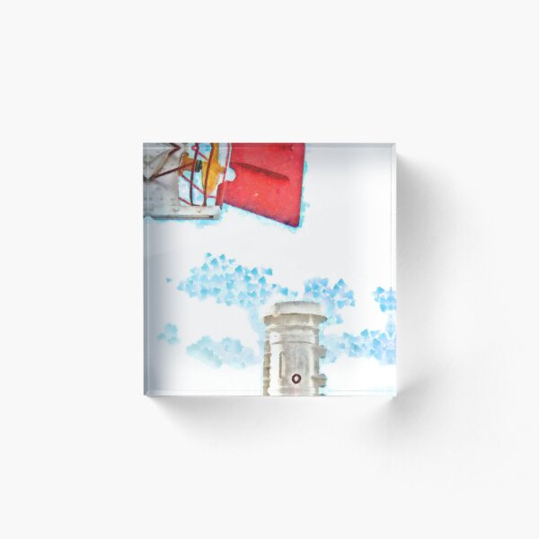 Albania: ship Acrylic Block