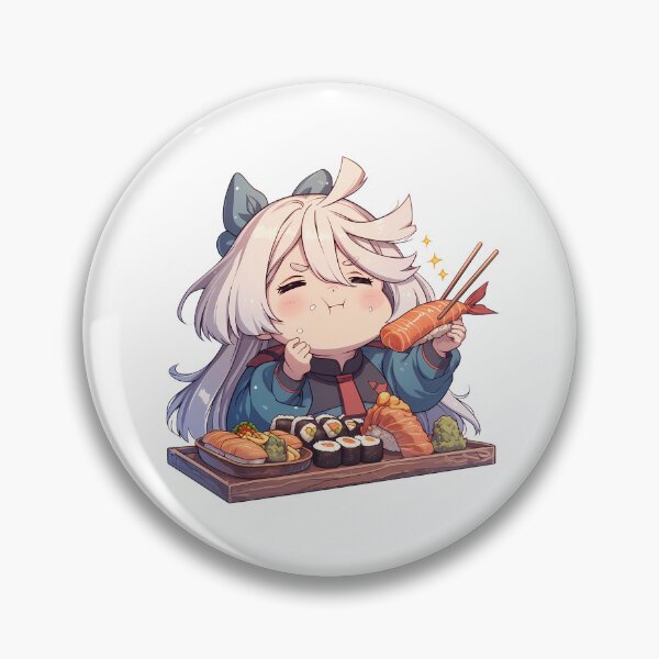 Item preview, Miorine Rembran Witch From Mercury Chibi Sushi Feast designed and sold by Spraykart.