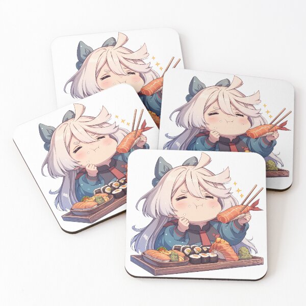 Item preview, Miorine Rembran Witch From Mercury Chibi Sushi Feast designed and sold by Spraykart.
