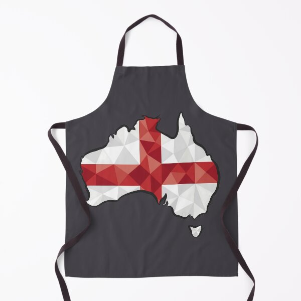 Item preview, Australia Map England Flag Heritage Modern Art designed and sold by MeldMerch Map & Flag Co..