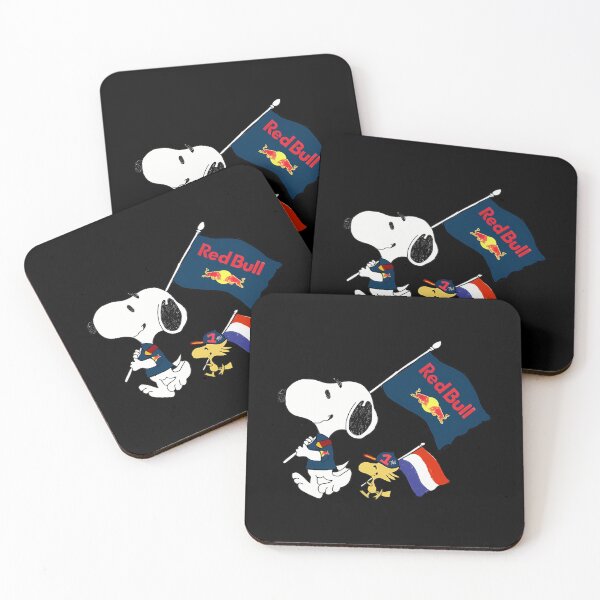 Item preview, Snoopy And Woodstock RedBull Racing designed and sold by JonathalIngham.