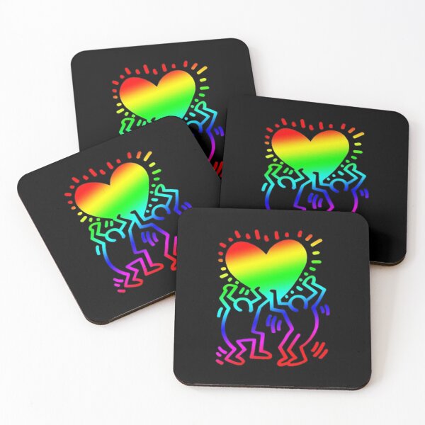 Item preview, keith rainbow haring designed and sold by Fellye.