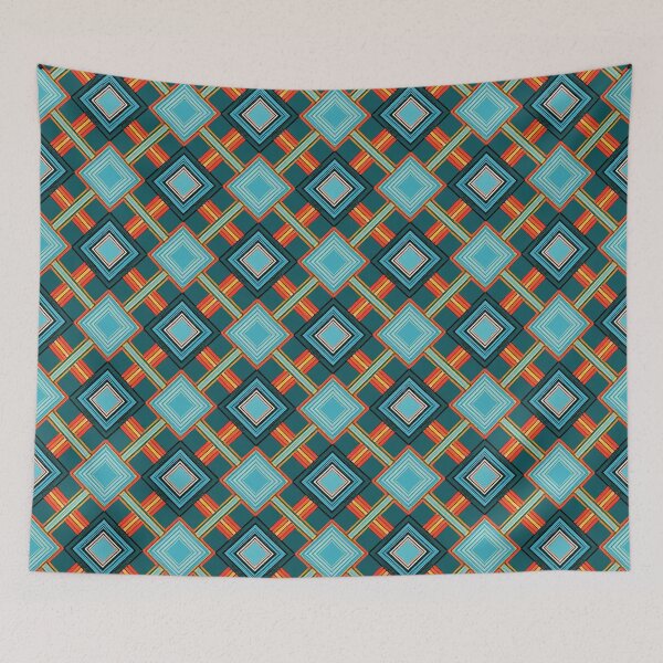 Item preview, Colorful Geometric Seamless Pattern designed and sold by Digitec Designs.