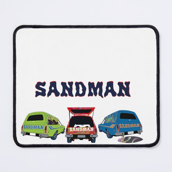 Item preview, Holden Sandman Panel Van - trio - with surfboard designed and sold by Naked Drop.