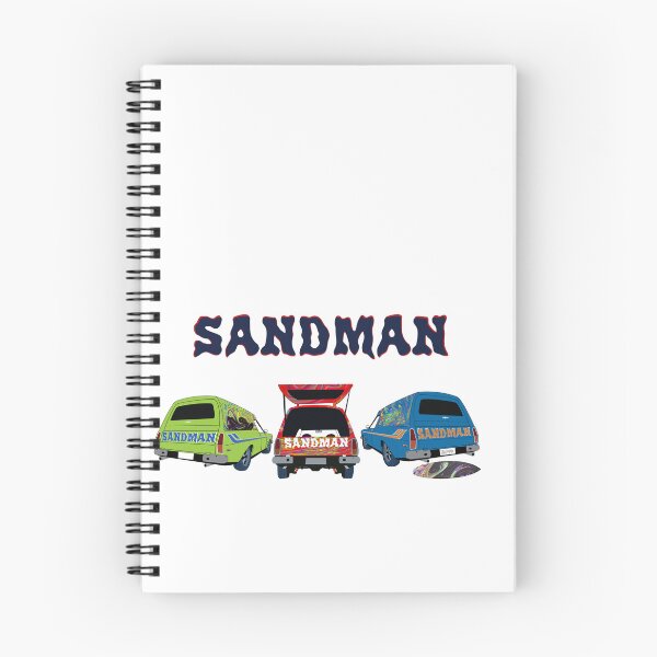 Item preview, Holden Sandman Panel Van - trio - with surfboard designed and sold by Naked Drop.