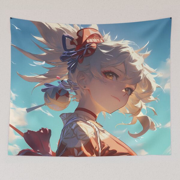 Item preview, Yoimiya Genshin Impact Summer Festival Sunset Spark designed and sold by Spraykart.