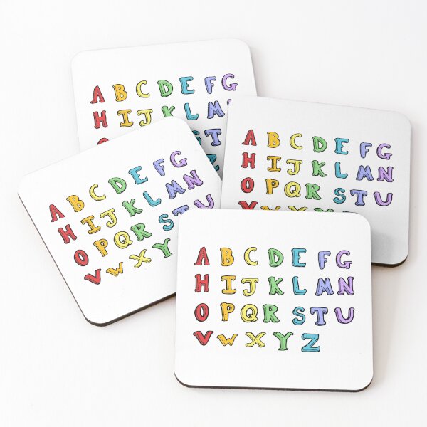 Item preview, Rainbow  Alphabet Sticker Set designed and sold by KrisGraphic45.