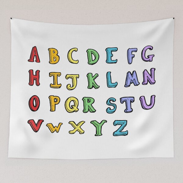 Item preview, Rainbow  Alphabet Sticker Set designed and sold by KrisGraphic45.