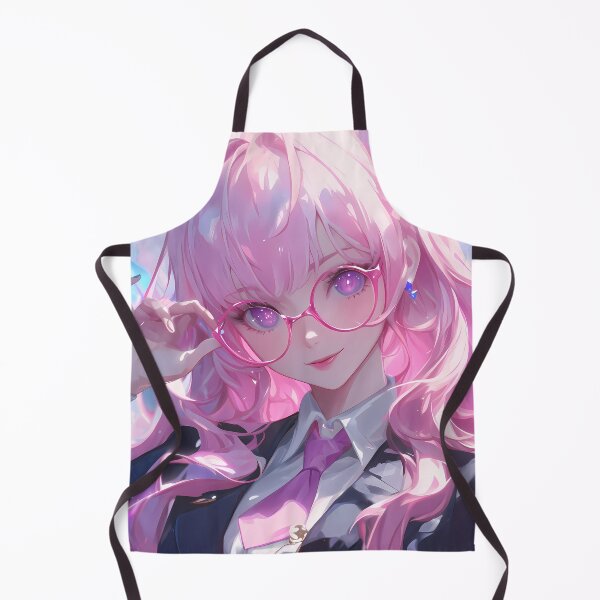 Item preview, Dori Genshin Impact Pink Hair Glasses Neon Glow designed and sold by Spraykart.