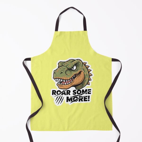Item preview, Fierce Green T-Rex Dinosaur Head Roaring Some More Sticker designed and sold by bvdesignart.