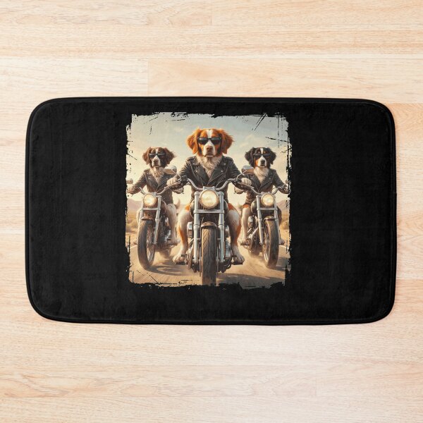 Item preview, Funny Brittany Motorcycle Meme Dog Lover designed and sold by DoodleTortle.