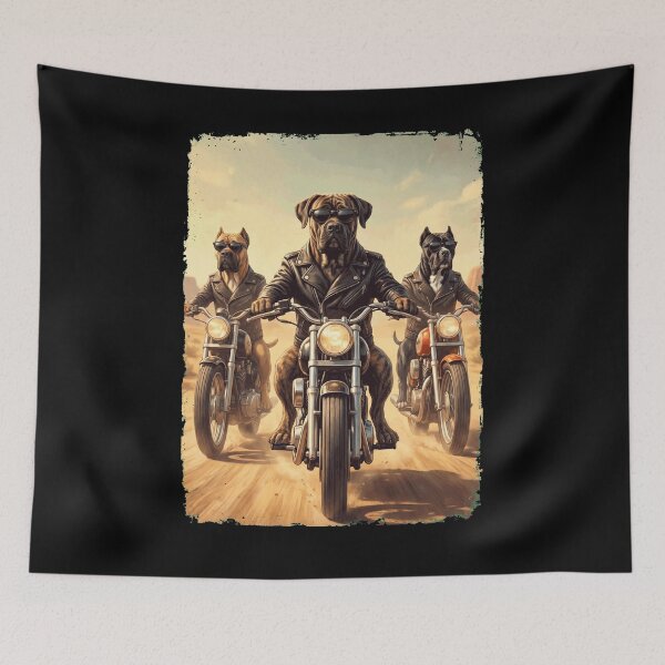 Item preview, Funny Cane Corso Motorcycle Meme Dog Lover designed and sold by DoodleTortle.
