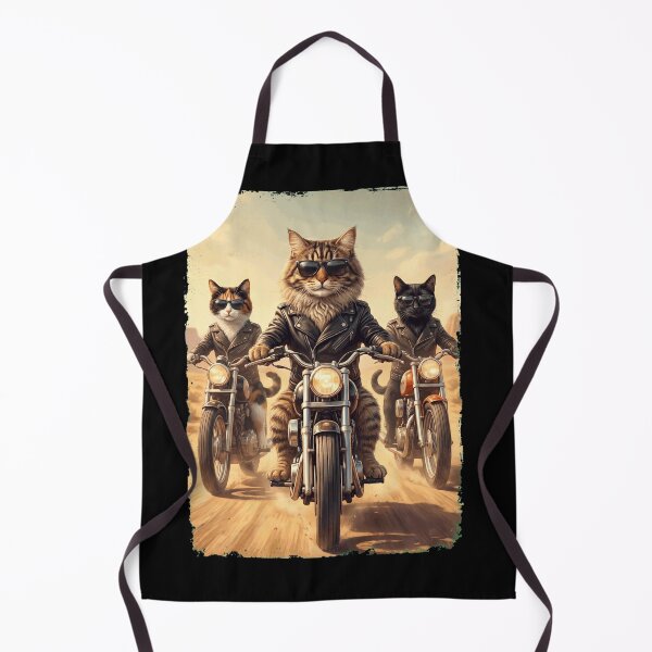 Item preview, Funny Cat Motorcycle Meme Animal Lover designed and sold by DoodleTortle.