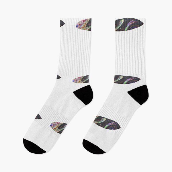 Item preview, Surfboard - 70's Vibes - Black Swirls  designed and sold by Naked Drop.