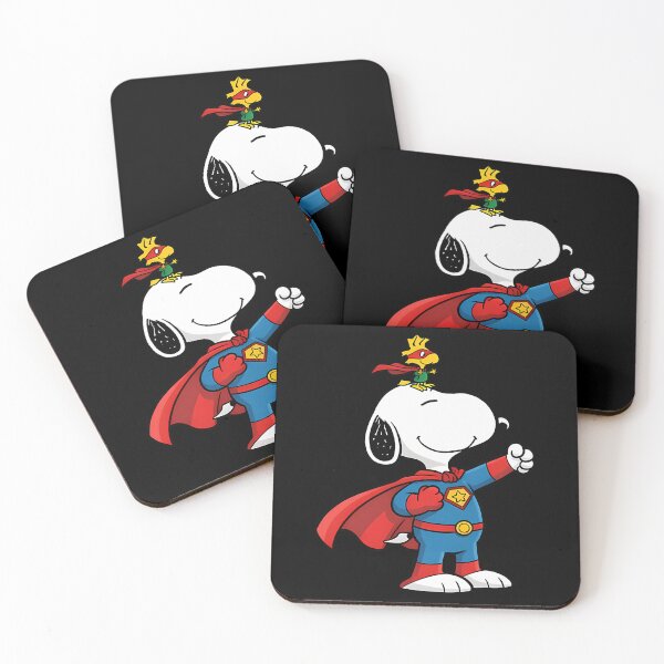 Item preview, Superhero Snoopy And Woodstock designed and sold by Morphologiona.