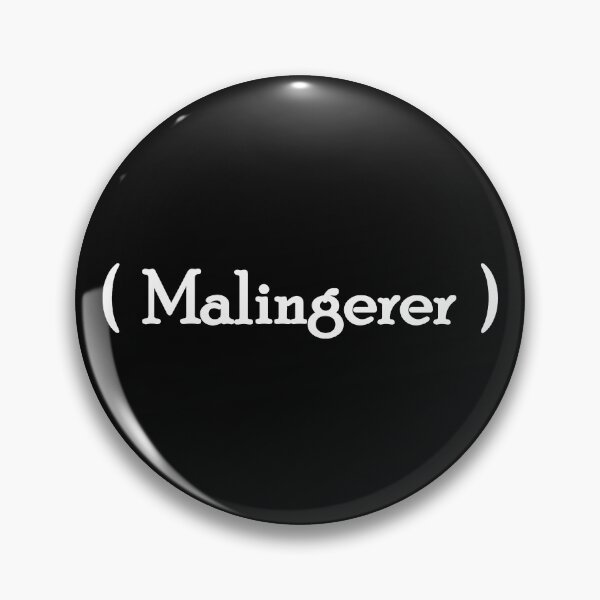 Artikelvorschau, Legendäres Etikett – „Malinger“ (Malinger) – Weiße Schrift entworfen und verkauft von cousinbessie.