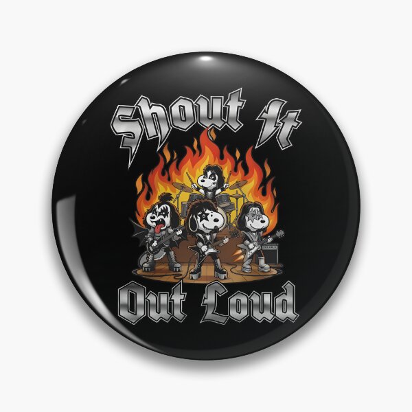 Item preview, Snoopy K.i.s.s Rock Band Shout It Out Loud designed and sold by Morphologiona.
