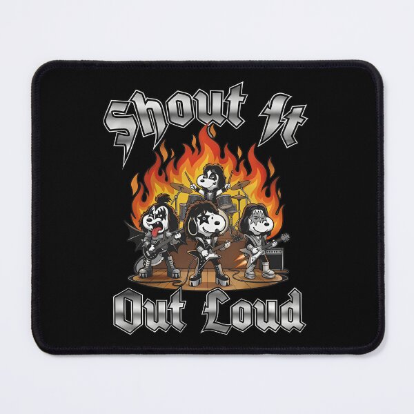 Item preview, Snoopy K.i.s.s Rock Band Shout It Out Loud designed and sold by Morphologiona.