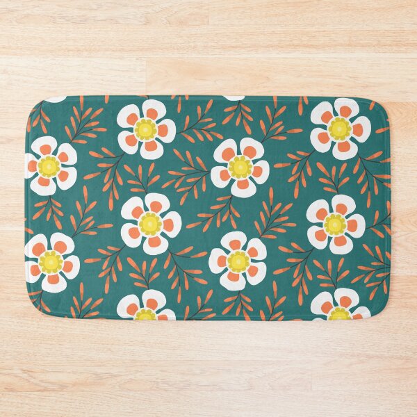 Item preview, Wax Flowers Orange and Green designed and sold by Red Moon Rising.