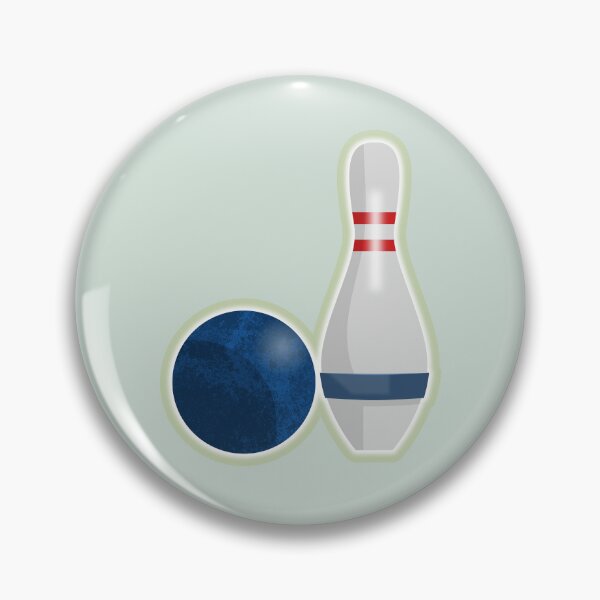 Item preview, Fivepin bowling pin and ball designed and sold by piedaydesigns.