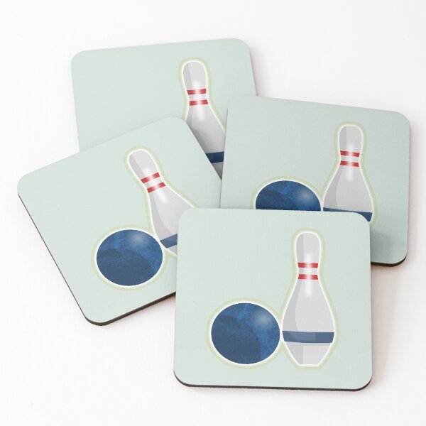 Item preview, Fivepin bowling pin and ball designed and sold by piedaydesigns.