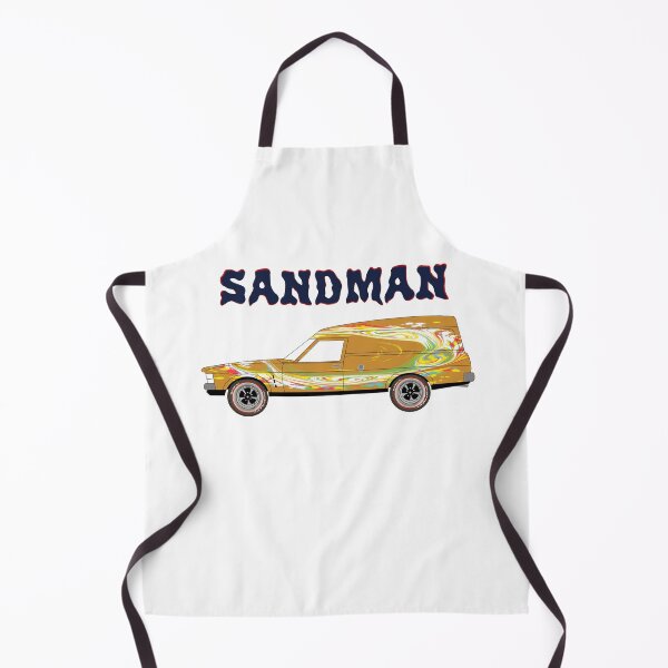 Item preview, Holden Sandman Panel Van - Light Brown - Groovy Swirl designed and sold by Naked Drop.