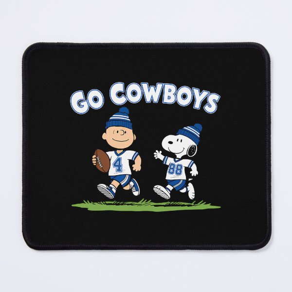 Item preview, Dallas Football Go Cowboys Snoopy And Charlie Brow designed and sold by Morphologiona.