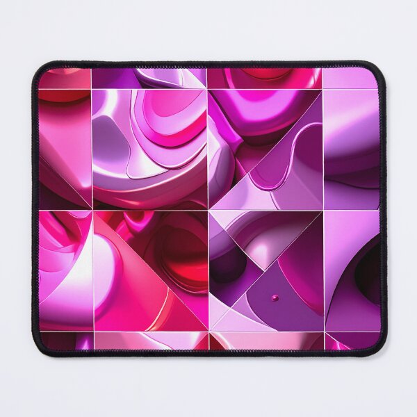 Item preview, Glossy Pink Flow – Vibrant Abstract Fluid Design designed and sold by NizuCaCi.