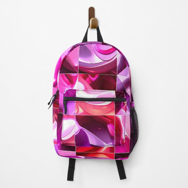 Item preview, Glossy Pink Flow – Vibrant Abstract Fluid Design designed and sold by NizuCaCi.