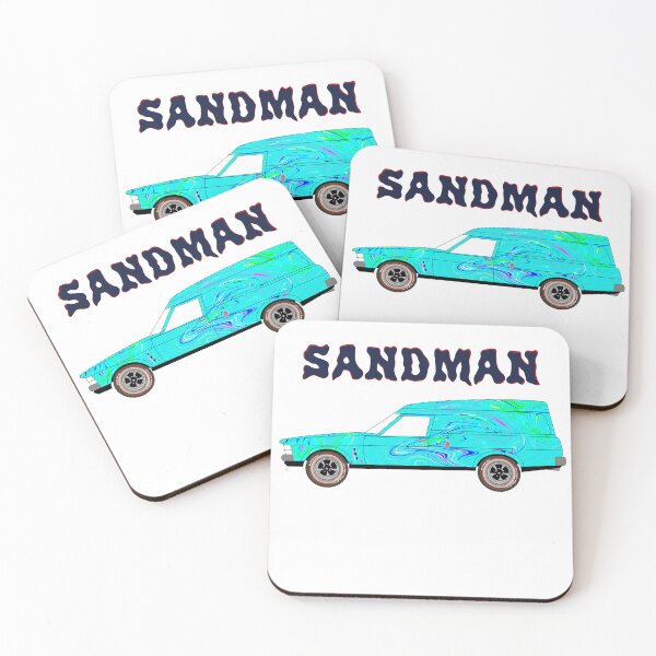 Item preview, Holden Sandman Panel Van - Blue - Aquarius - Groovy Swirl designed and sold by Naked Drop.