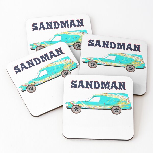 Item preview, Holden Sandman Panel Van - Blue - Aquarius - Groovy Swirl designed and sold by Naked Drop.