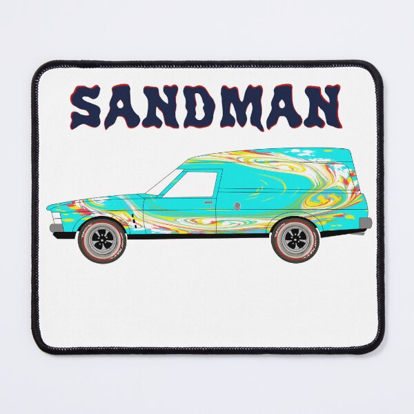 Item preview, Holden Sandman Panel Van - Blue - Aquarius - Groovy Swirl designed and sold by Naked Drop.