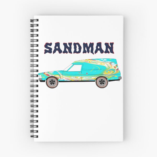 Item preview, Holden Sandman Panel Van - Blue - Aquarius - Groovy Swirl designed and sold by Naked Drop.