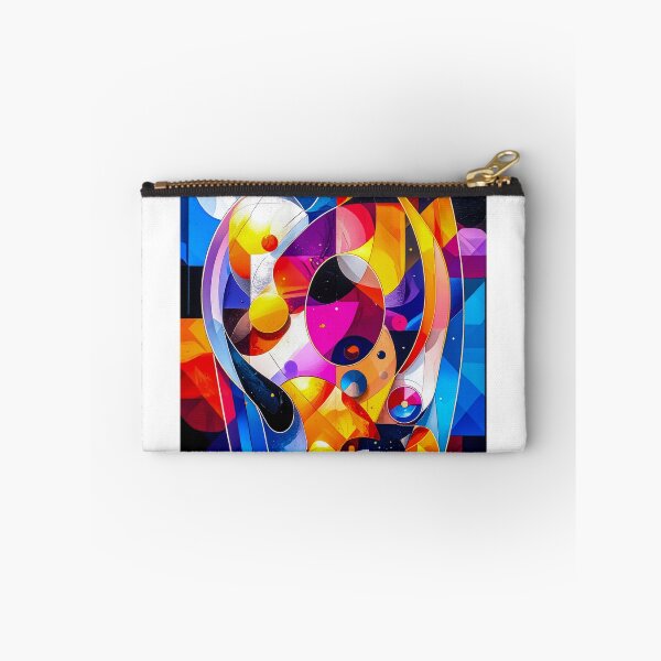 Item preview, Color Fusion Geometry – Bold Abstract Shape Composition designed and sold by NizuCaCi.