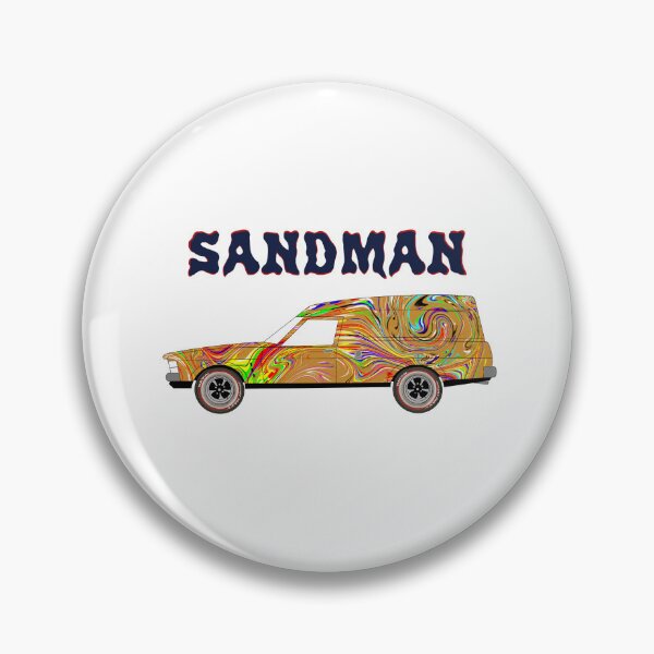 Item preview, Holden Sandman Panel Van - Brown - Groovy Swirl designed and sold by Naked Drop.